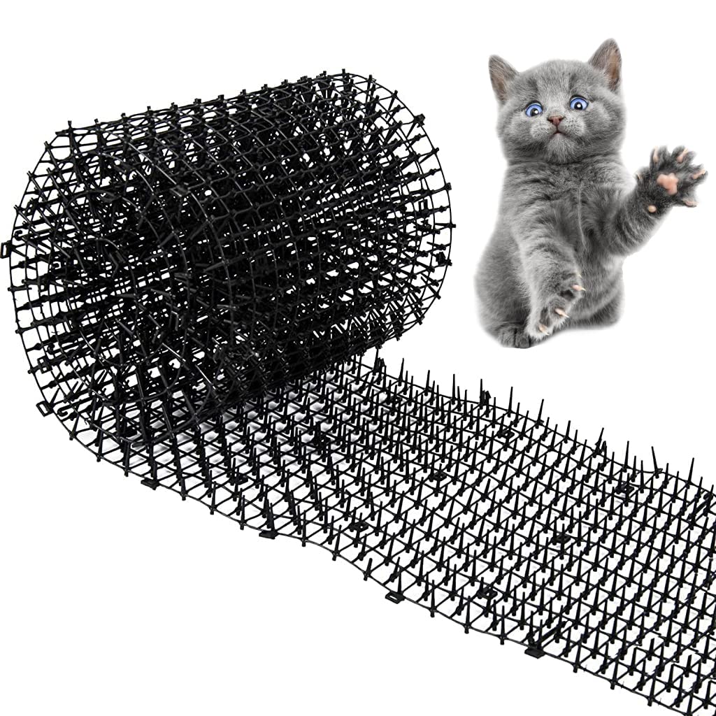 Qpets Cat Repellent Mat Scat Mat 78'' by 11'' Tear Resistant PP Pet Deterrent Mat Behavior Tranining Mat for Cat Safe Cat Scat Mat for Home, Garden Qpets Cat Repellent Mat Scat Mat 78'' by 11'' Tear Resistant PP Pet Deterrent Mat Behavior Tranining Mat for Cat Safe Cat Scat Mat for Home, Garden